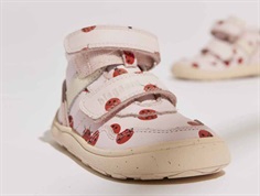 Bisgaard Becky shoes pink with ladybugs